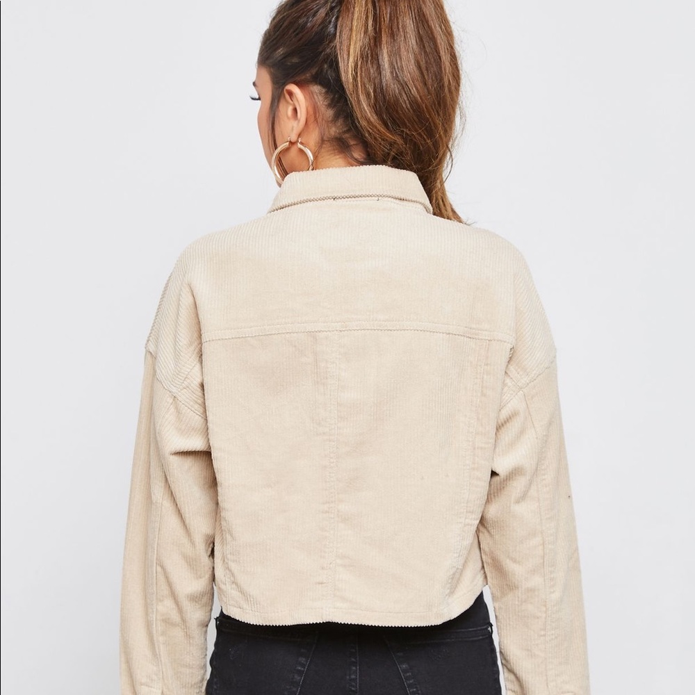 5For$25 Sonoma Corduroy Beige Jacket❤️